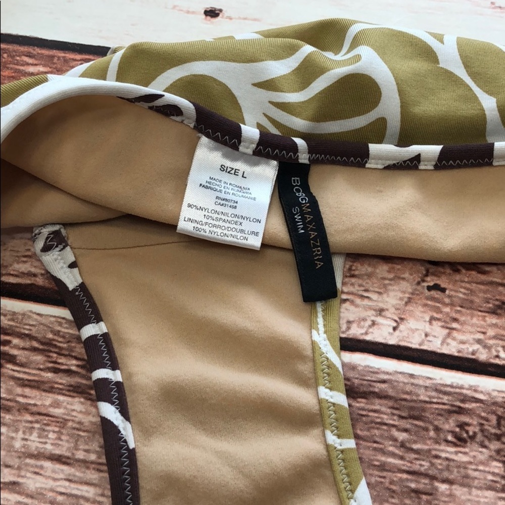 BCBGMaxAzria Bikini Like New Large Halter - Picture 3 of 7